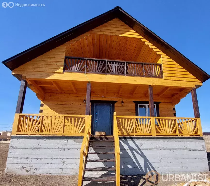 Дом в Емельяновский район, посёлок Солонцы (80 м) - Фото 1