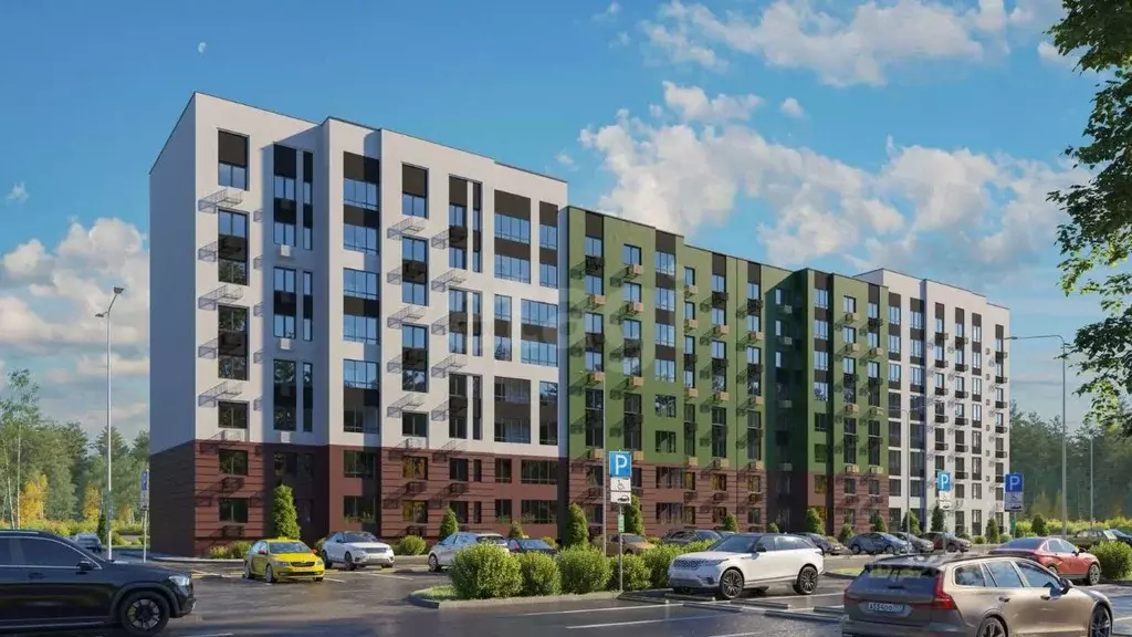 2-к кв. Курская область, Курск Соловьиная ул., 57 (71.27 м) - Фото 1