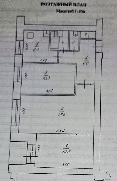 3-к кв. Карелия, Петрозаводск Первомайский просп., 15 (56.0 м) - Фото 2