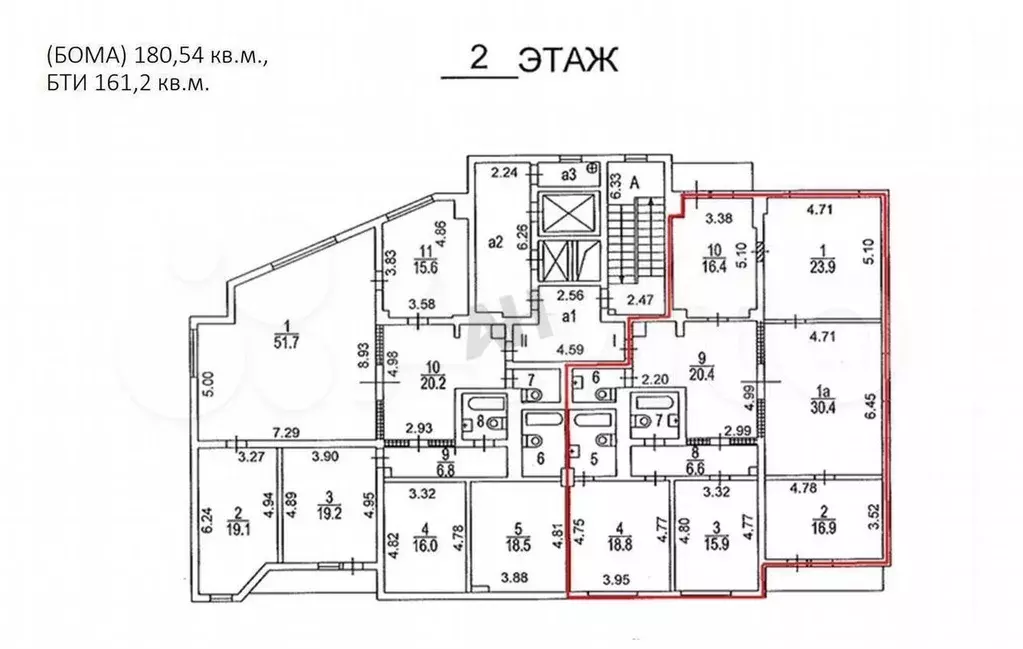 Аренда офиса 180.5 м2 м. Тверская в цао в - Фото 0