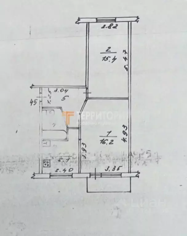 2-к кв. Пермский край, Пермский муниципальный округ, пос. Сылва пер. ... - Фото 2
