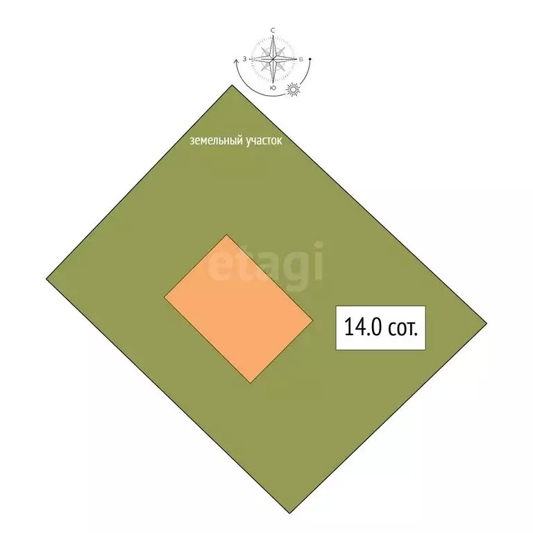 Дом в село Чепош, Родниковая улица (290 м) - Фото 1