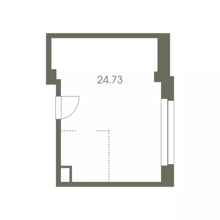 Офис (24.73 м) - Фото 1