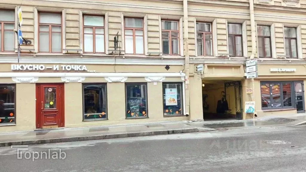 Помещение свободного назначения в Санкт-Петербург ул. Рубинштейна, ... - Фото 1