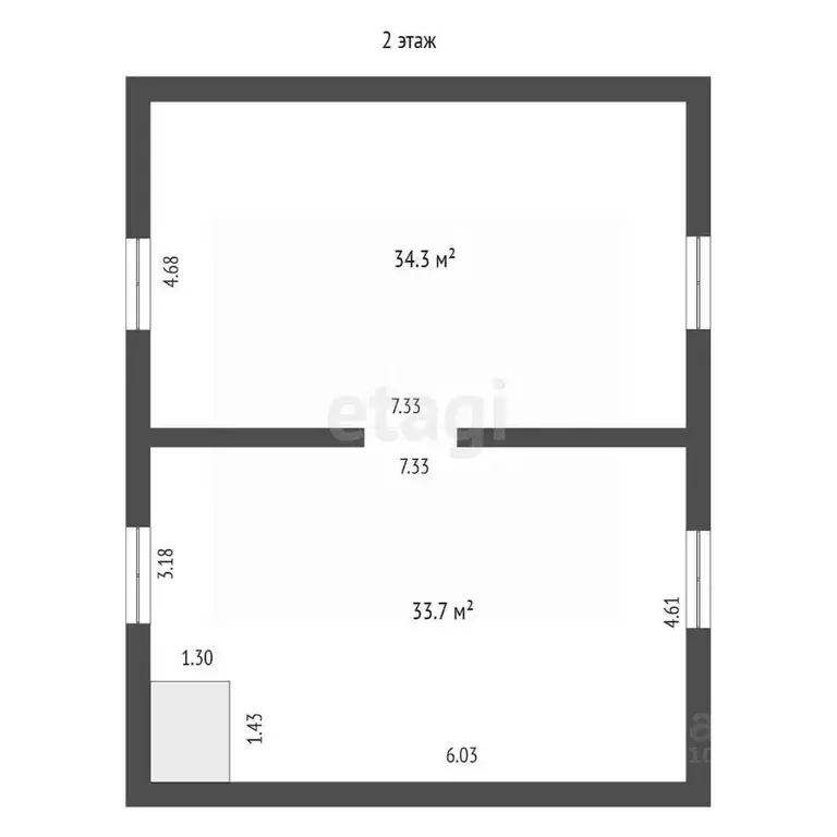 Дом в Татарстан, Мензелинск ул. Хадичи Салимовой, 1Б (105 м) - Фото 2