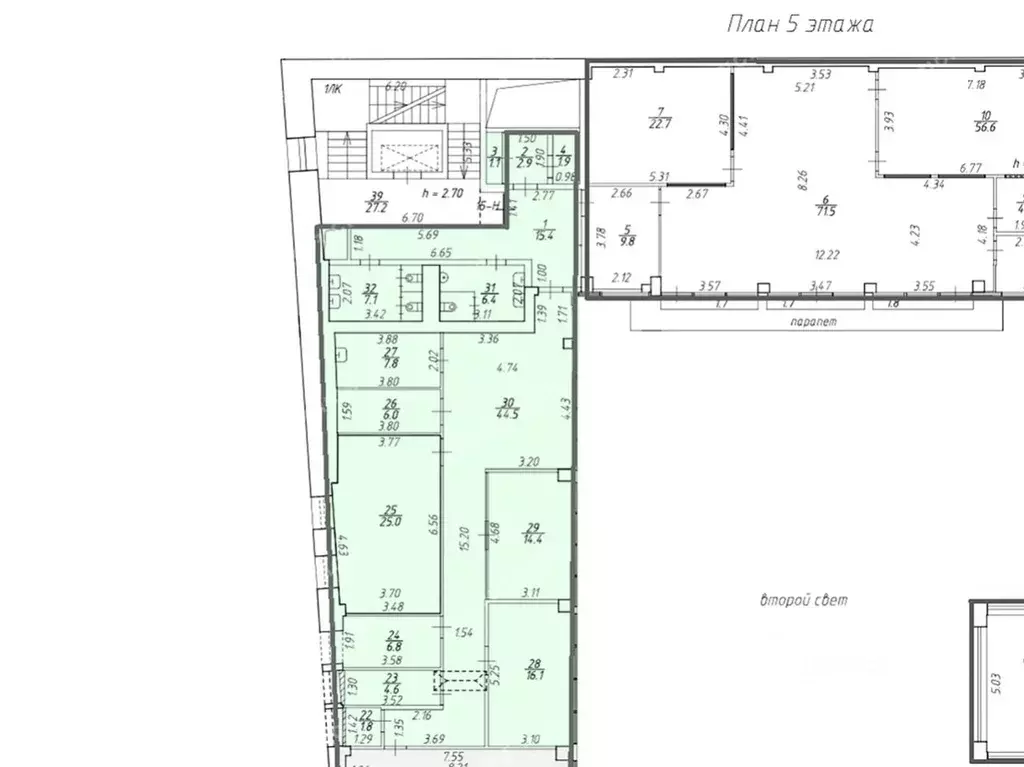 Офис в Санкт-Петербург Невский просп., 25 (169 м) - Фото 2