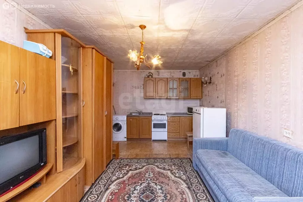 1-комнатная квартира: Тюмень, улица Республики, 216 (18.2 м) - Фото 0