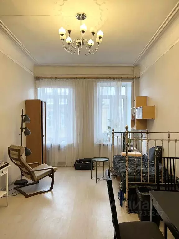 Комната Санкт-Петербург 8-я Васильевского острова линия, 75 (20.0 м) - Фото 1