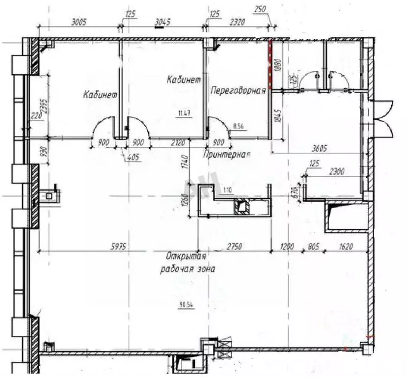 Офис в Москва ул. Бутлерова, 17 (146 м) - Фото 2