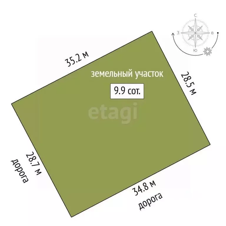 Участок в Ярославская область, Ярославский муниципальный округ, д. ... - Фото 2