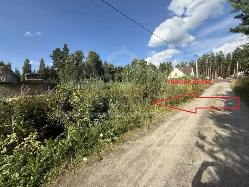 Участок в Ленинградская область, Приозерский район, Ларионовское ... - Фото 1