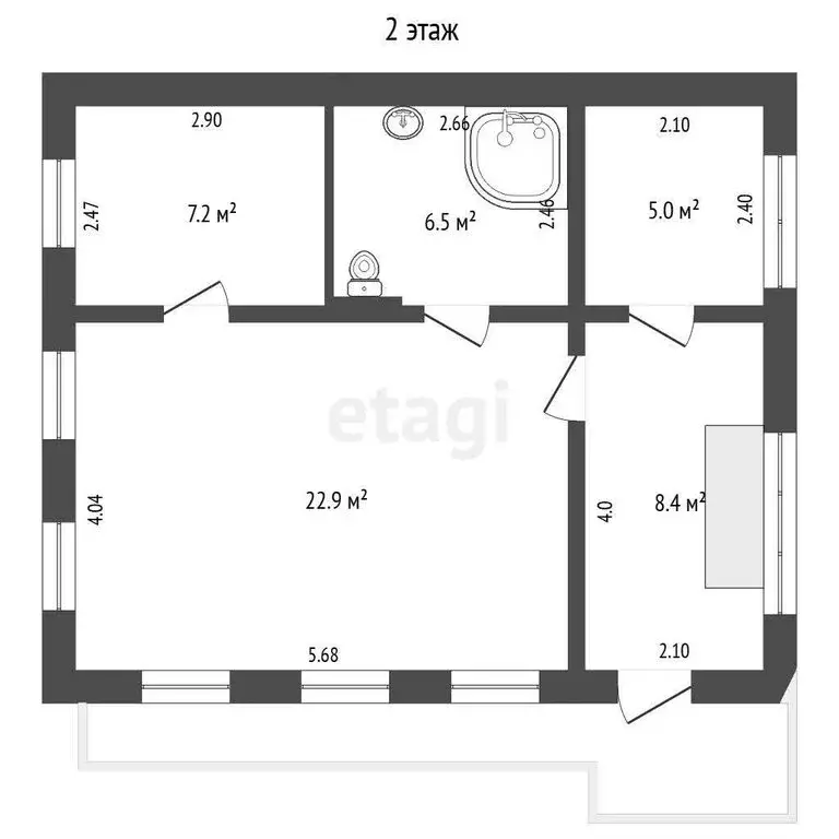 Дом в Аксай, Набережная улица (95.1 м) - Фото 2