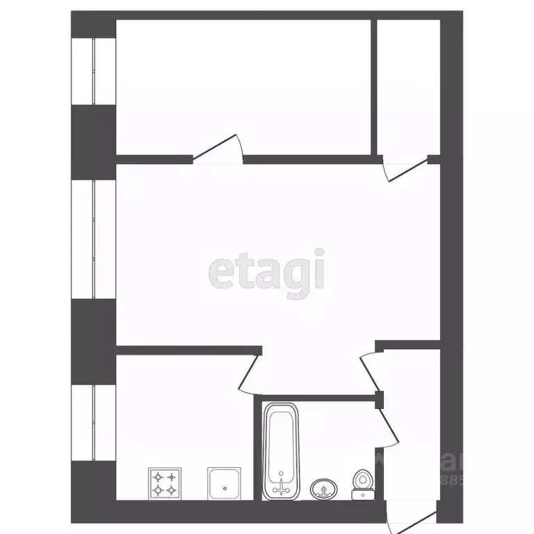 2-к кв. Красноярский край, Красноярск ул. Весны, 18 (70.3 м) - Фото 1