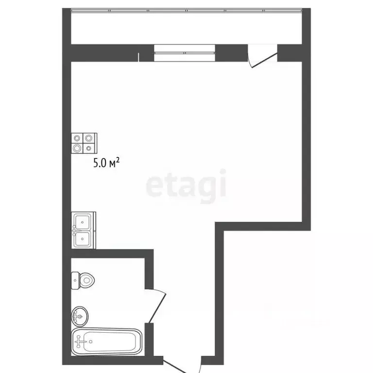 Студия Московская область, Реутов Носовихинское ш., 27 (30.5 м) - Фото 2