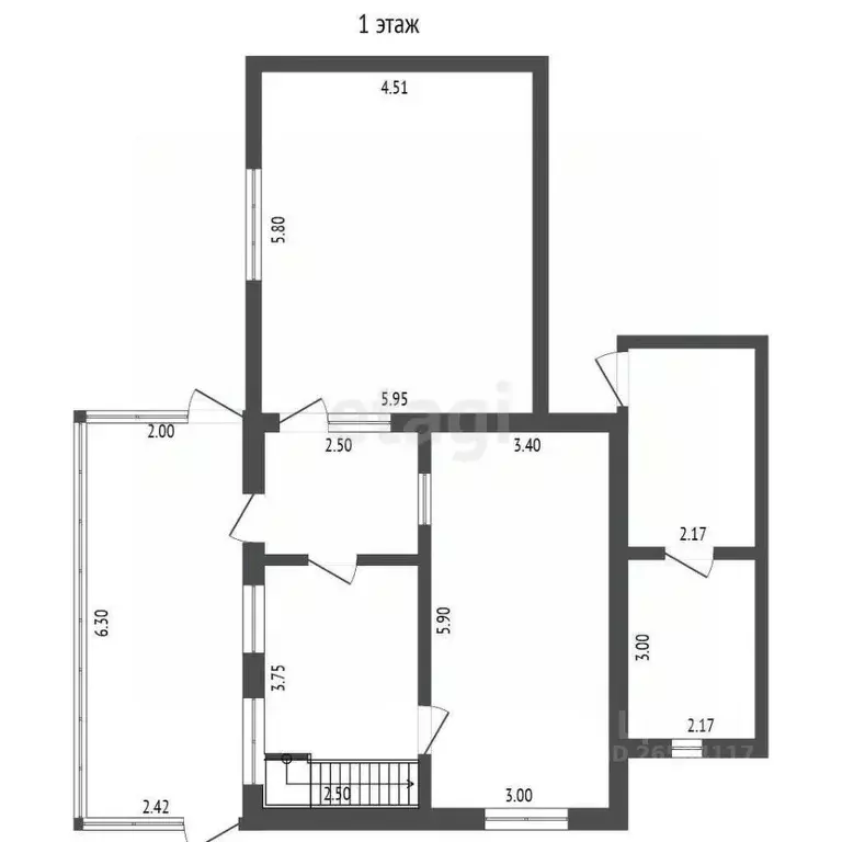 Дом в Севастополь Гавань садовое товарищество, ул. Сергея Муравьева, ... - Фото 2