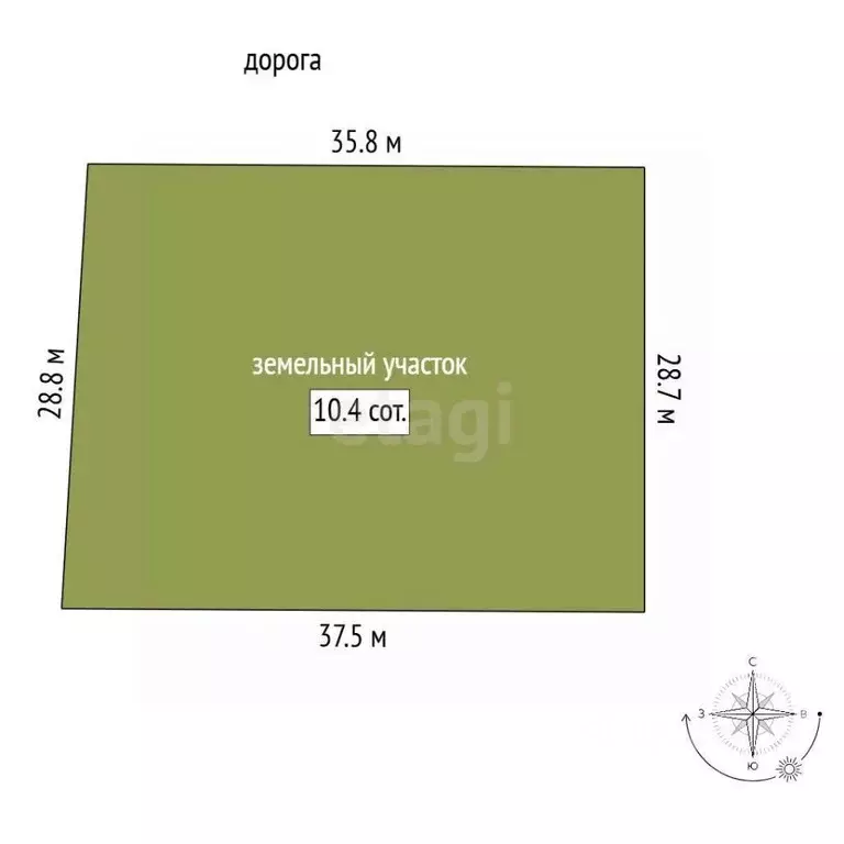 Участок в Ленинградская область, Всеволожский район, Рахьинское ... - Фото 2