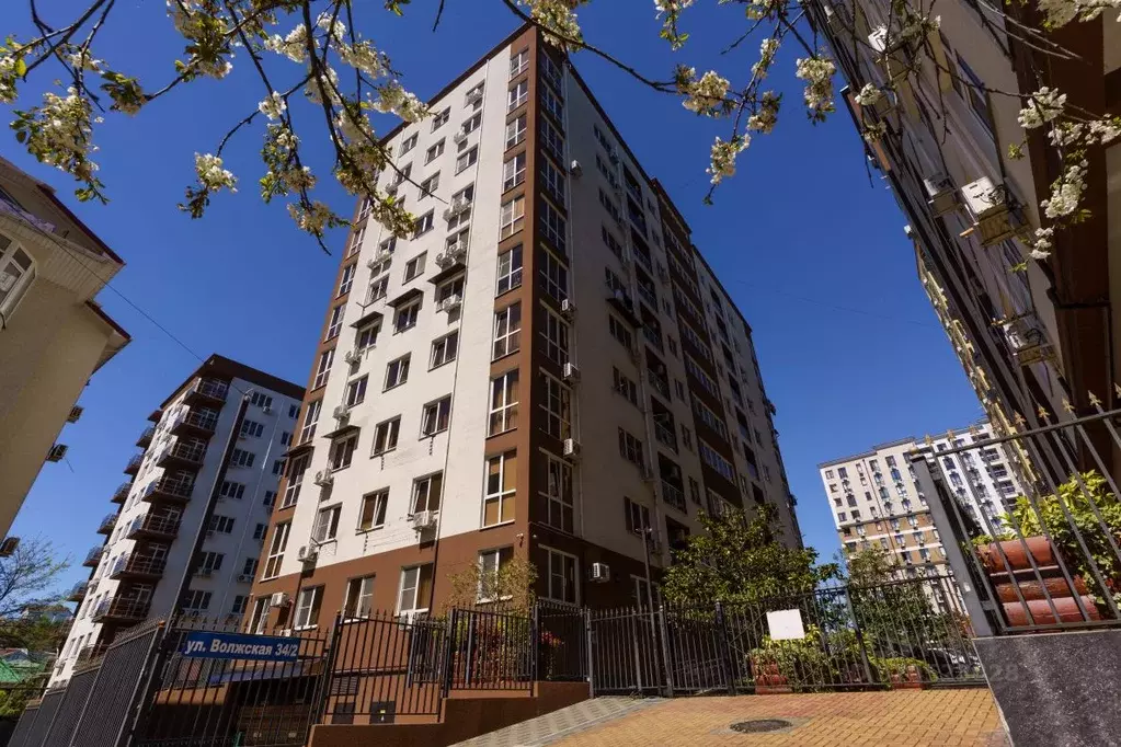 Студия Краснодарский край, Сочи Мамайка мкр, ул. Волжская, 34/2 (30.0 ... - Фото 2