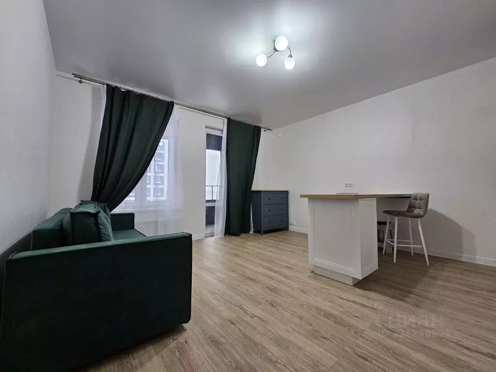 Студия Москва № 61 кв-л, 14 (29.0 м) - Фото 1