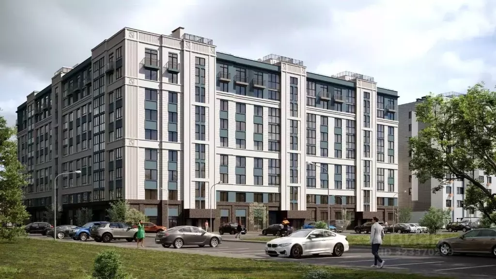 1-к кв. Калининградская область, Калининград ул. Героя России ... - Фото 1