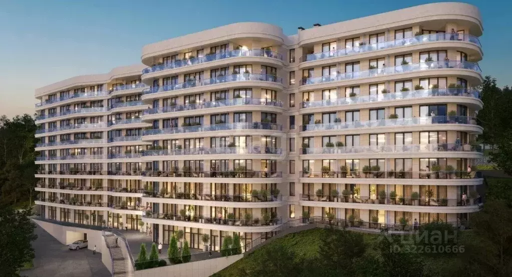 Студия Крым, Ялта ул. Дражинского, 45А (45.4 м) - Фото 1