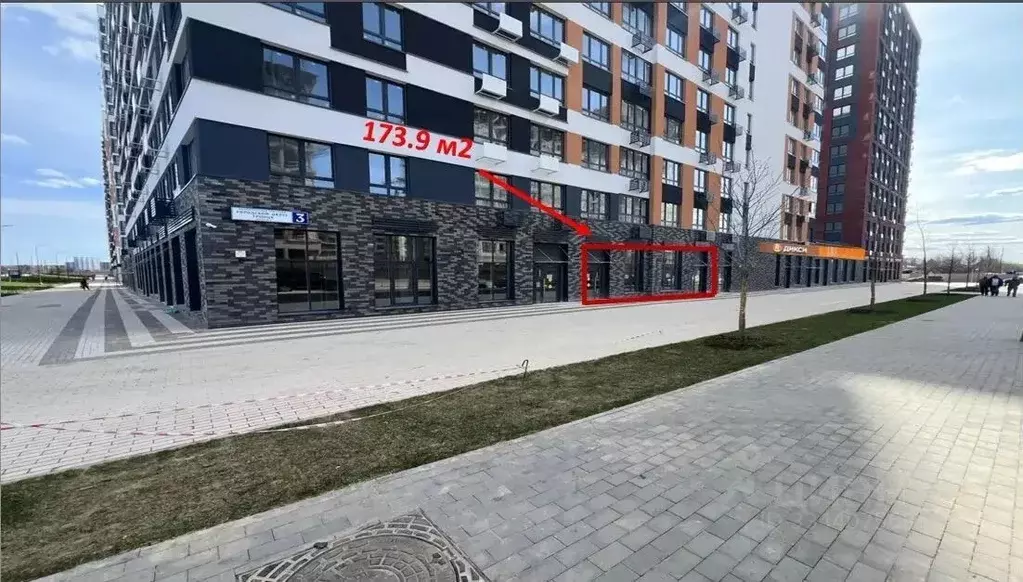Помещение свободного назначения в Москва Деснаречье жилой комплекс, ... - Фото 2