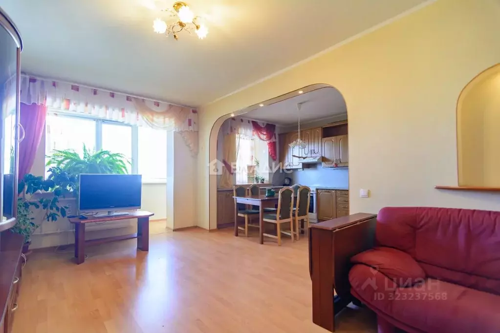 4-к кв. Карелия, Петрозаводск Лесной просп., 17 (72.3 м) - Фото 1