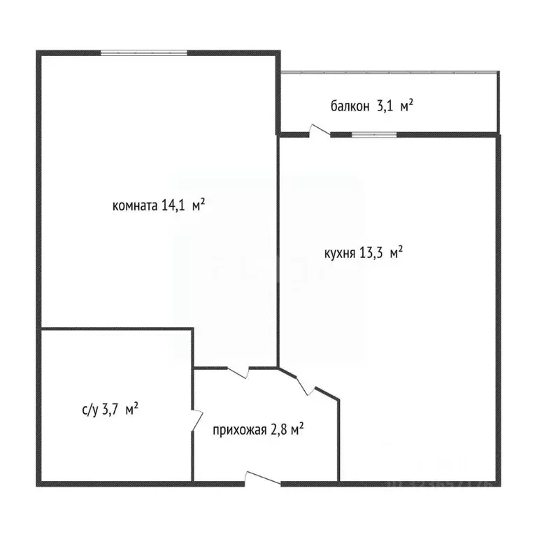 1-к кв. Краснодарский край, Краснодар Имени Петра Метальникова мкр, ... - Фото 1
