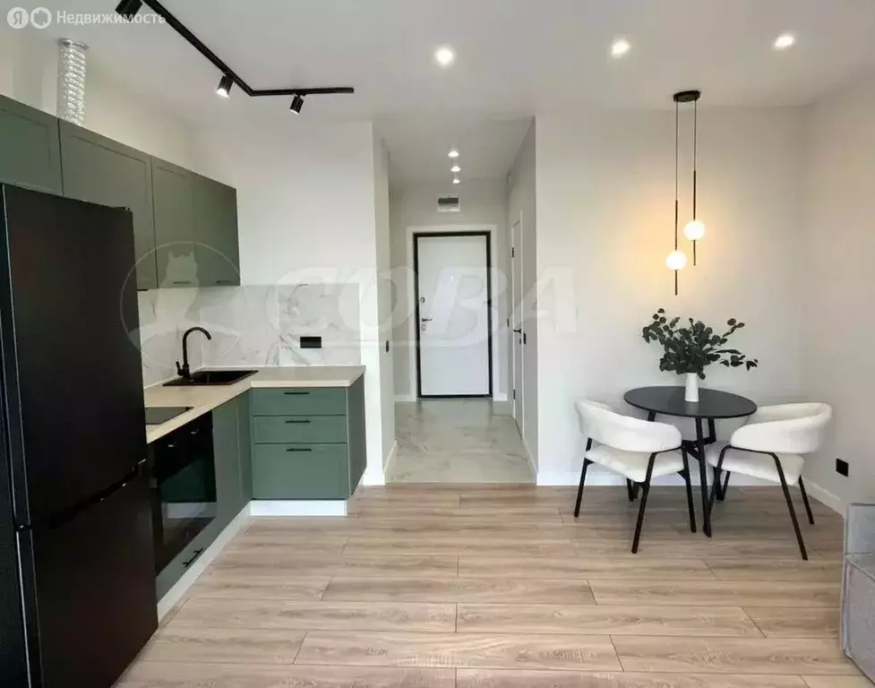 Квартира-студия: Тюмень, Краснооктябрьская улица, 16 (25.3 м) - Фото 1