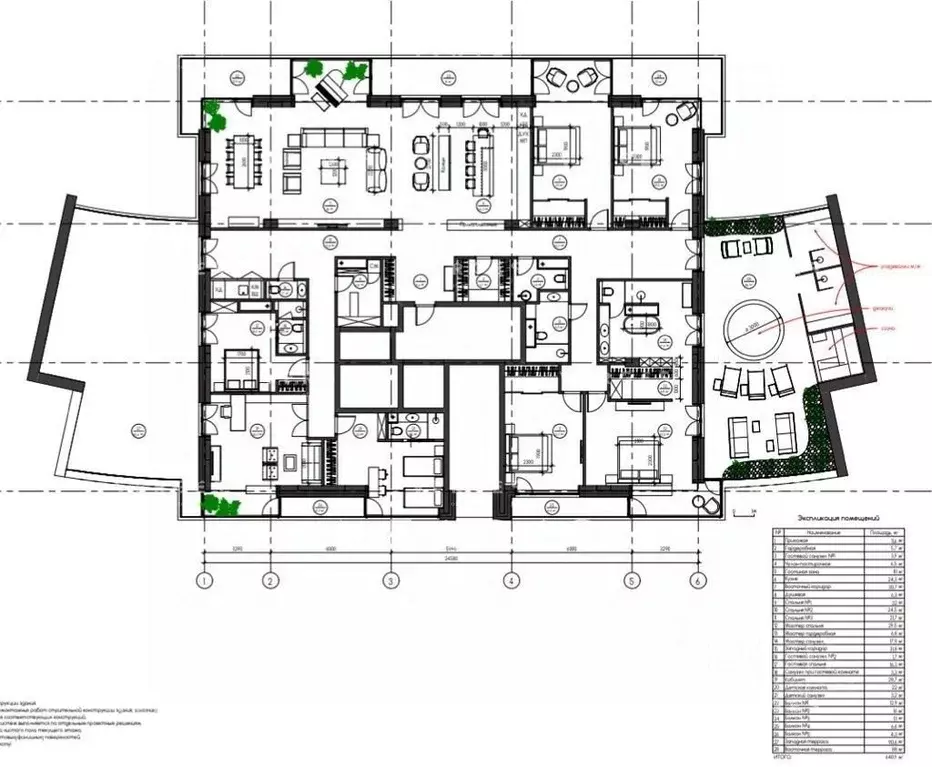 6-к кв. Москва Минская ул., 2Вк6 (406.0 м) - Фото 2
