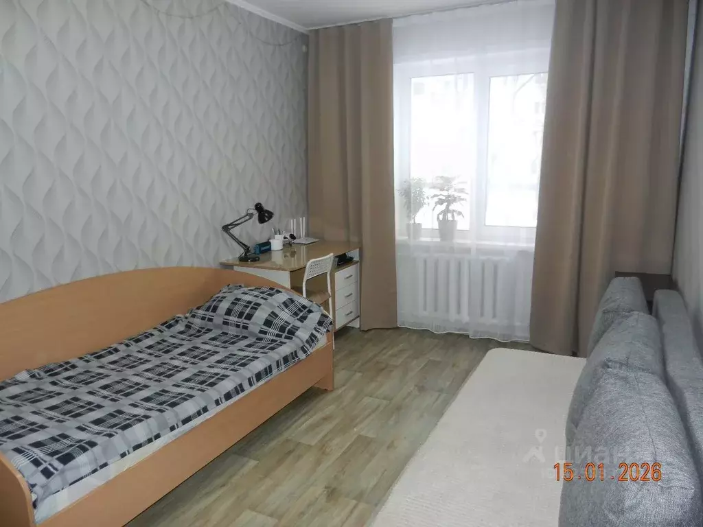 1-к кв. Кемеровская область, Новокузнецк Новобайдаевский мкр, просп. ... - Фото 1