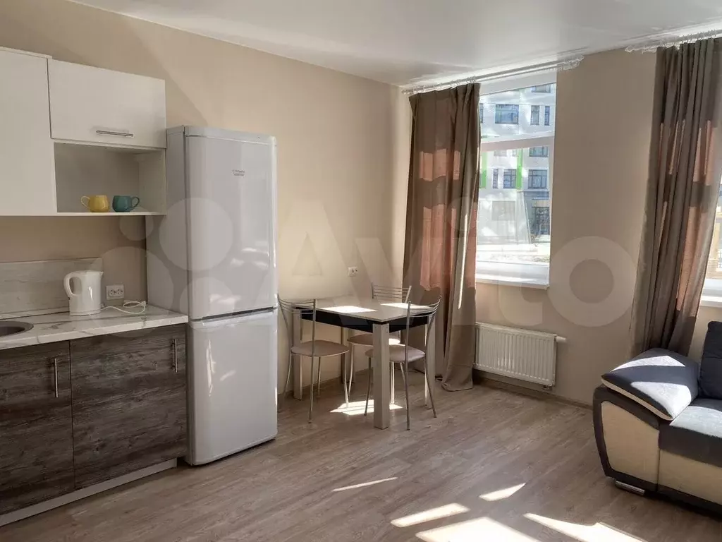 Квартира-студия, 32 м, 1/12 эт. - Фото 1