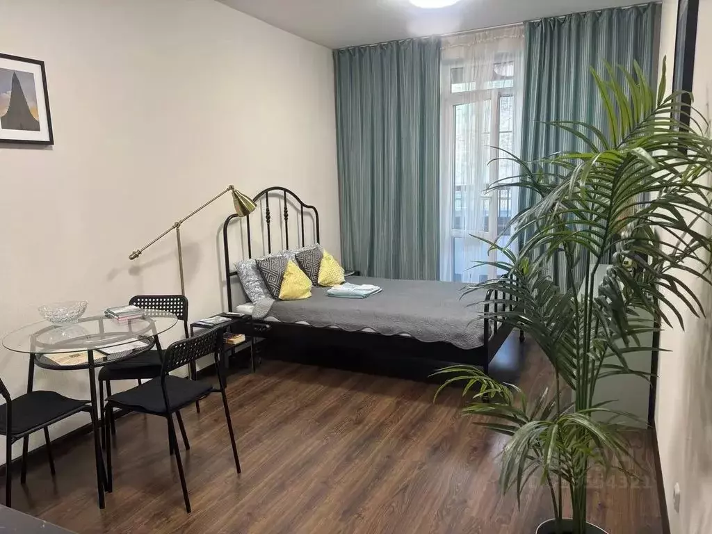 Студия Санкт-Петербург Новолитовская ул., 12 (25.0 м) - Фото 0