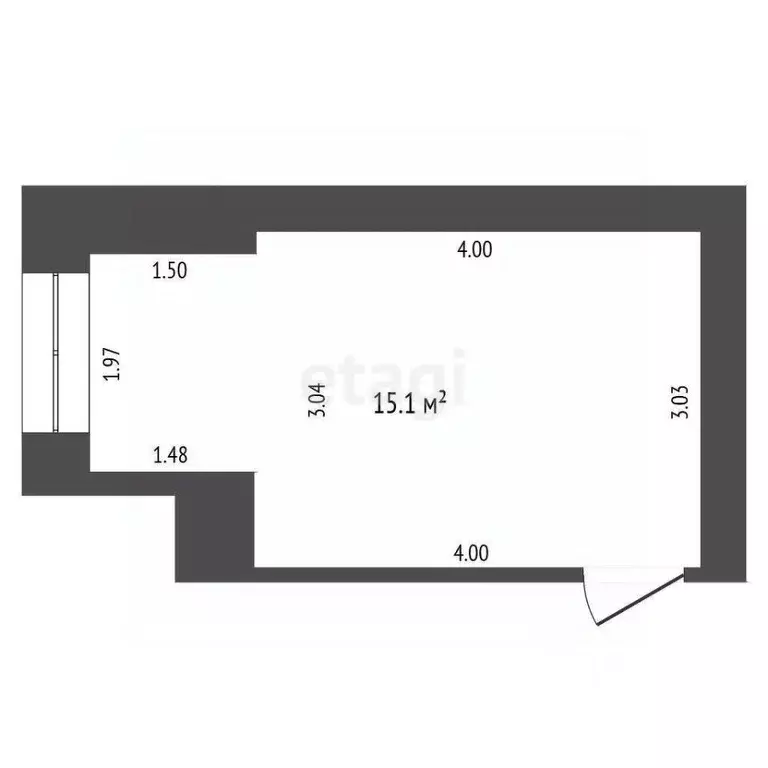 Комната Башкортостан, Стерлитамак Первомайский мкр, ул. Бородина, 3 ... - Фото 2