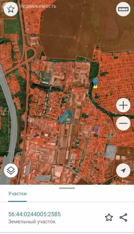 Участок в Оренбург, СНТ Гидропресс-Госматрезервы-Станция Оренбург, 2-я ... - Фото 2