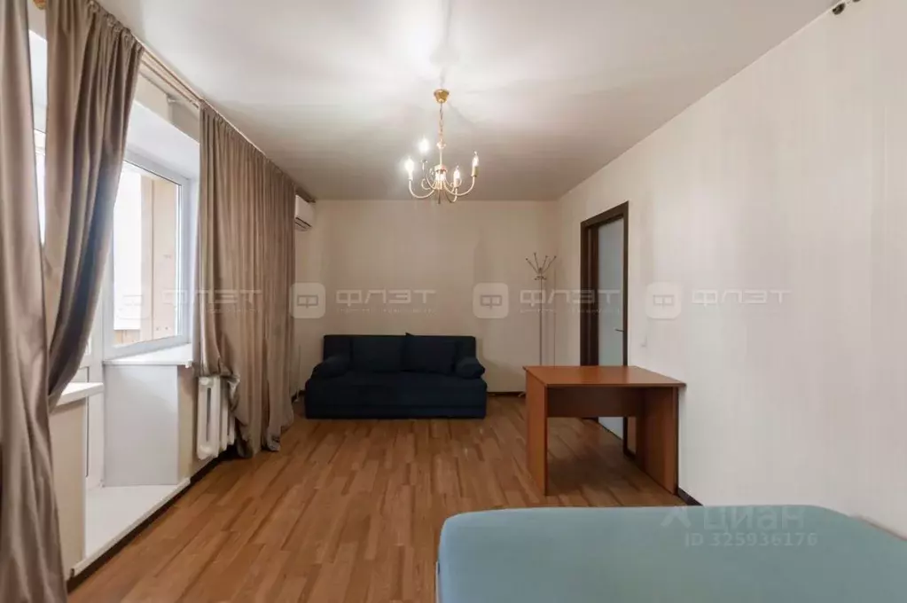 1-к кв. Татарстан, Казань ул. Туфана Миннуллина, 10А (37.0 м) - Фото 2