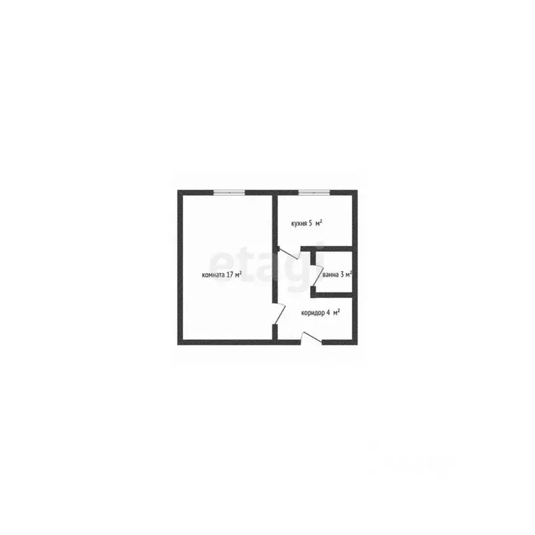 1-к кв. Адыгея, Майкоп ул. Димитрова, 10 (28.0 м) - Фото 1