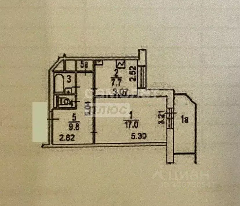 1-к кв. Москва Октябрьская ул., 103к1 (41.4 м) - Фото 1