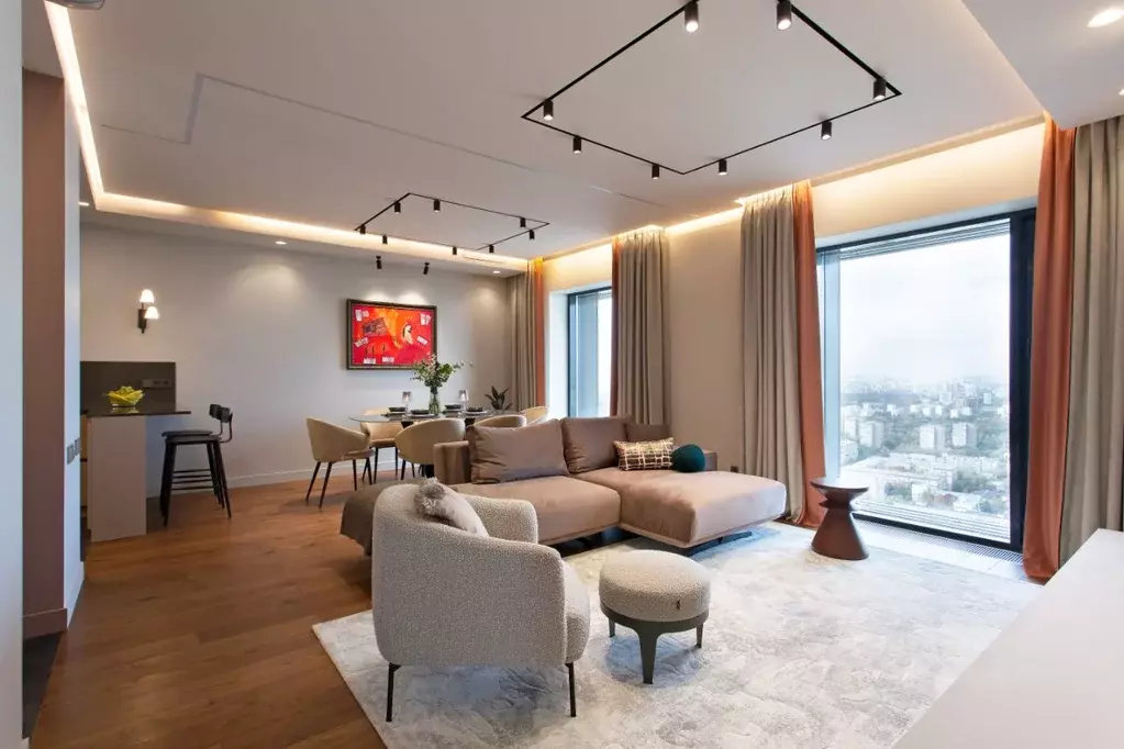 3-к кв. Москва Дмитровский проезд, 1 (90.9 м) - Фото 1