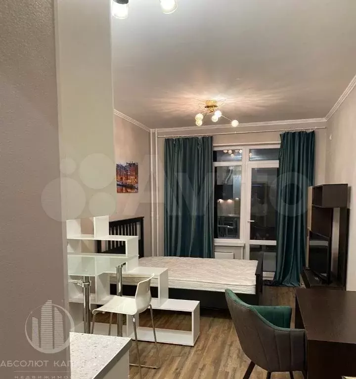 Квартира-студия, 33 м, 25/26 эт. - Фото 1