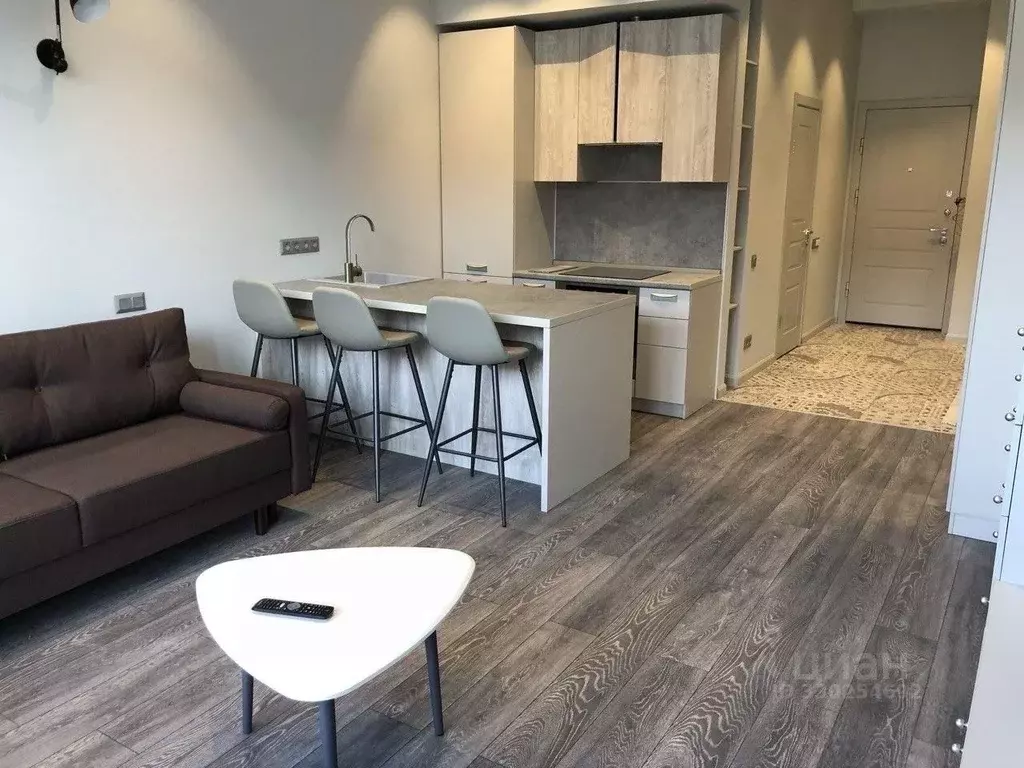 Студия Москва Шелепихинская наб., 34к1зд5 (35.0 м) - Фото 1