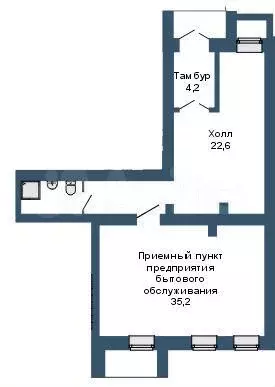 Продам помещение свободного назначения, 70.9 м - Фото 0