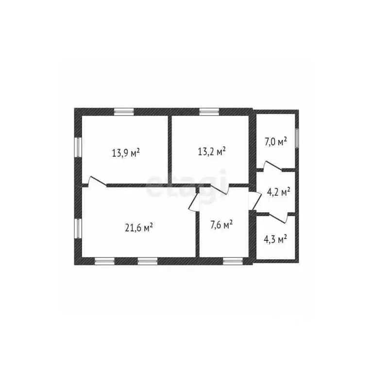 Дом в Белгородская область, Ровеньский район, с. Харьковское ул. ... - Фото 2