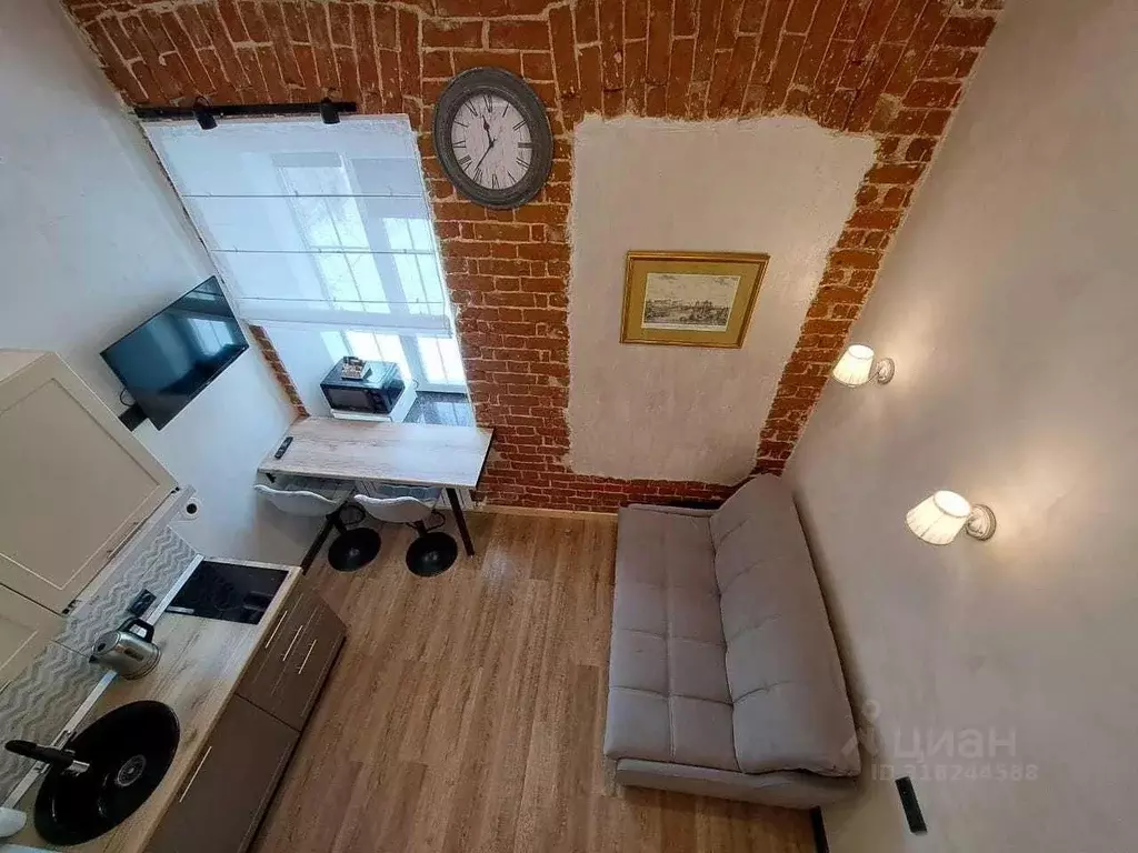 1-к кв. Татарстан, Казань ул. Карла Маркса, 47Б (18.0 м) - Фото 0