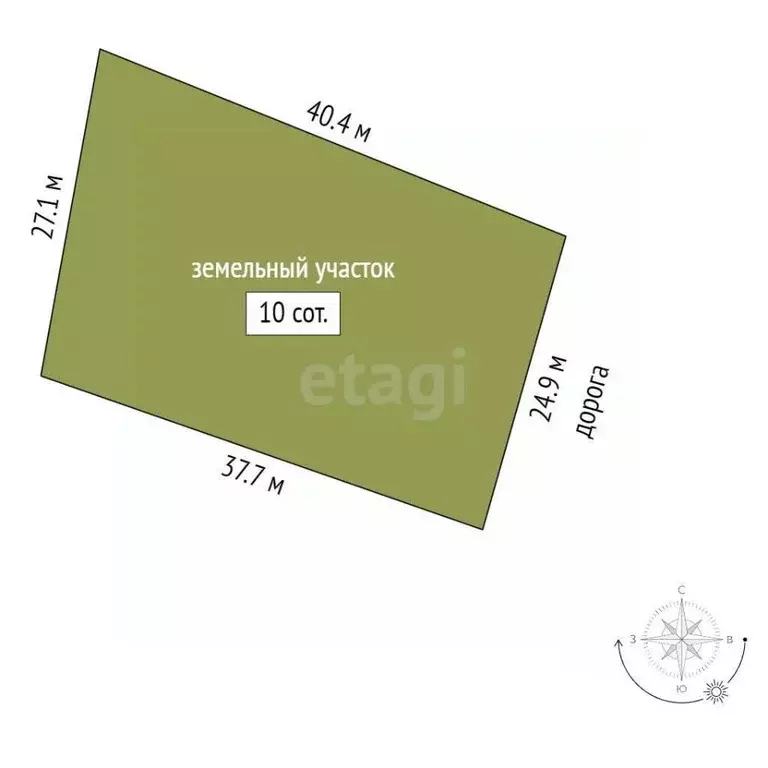 Участок в Крым, Феодосия ул. Панова (10.0 сот.) - Фото 2