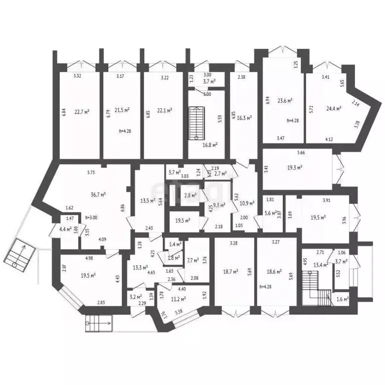 Торговая площадь в Тюменская область, Тюмень ул. Республики, 86к2 (116 ... - Фото 1