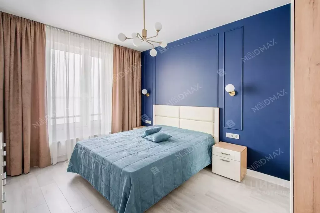 2-к кв. Санкт-Петербург наб. Миклухо-Маклая, 1к1 (43.0 м) - Фото 1