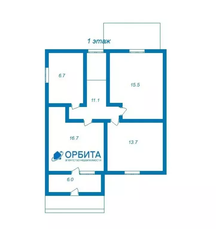 Дом в село Ембаево, улица Тимура Мухутдинова (131.9 м) - Фото 2