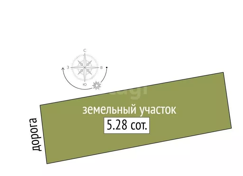Участок в Бердск, садовое товарищество Бытовик (5.28 м) - Фото 1