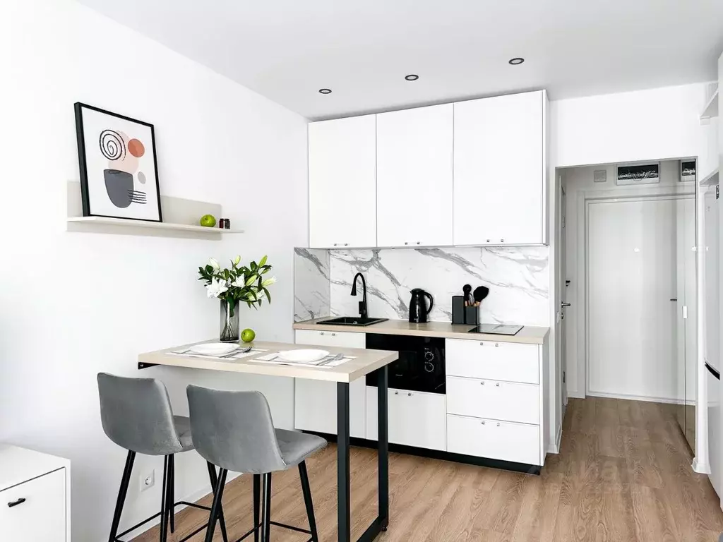 Студия Москва ул. Добролюбова, 8к1 (21.1 м) - Фото 0