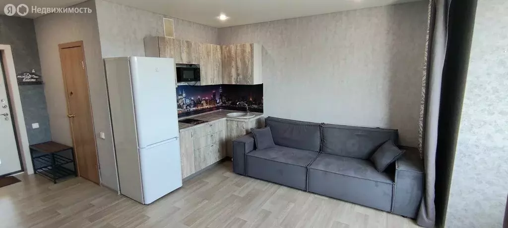 Квартира-студия: посёлок Западный, микрорайон Залесье, Раздольная ... - Фото 2